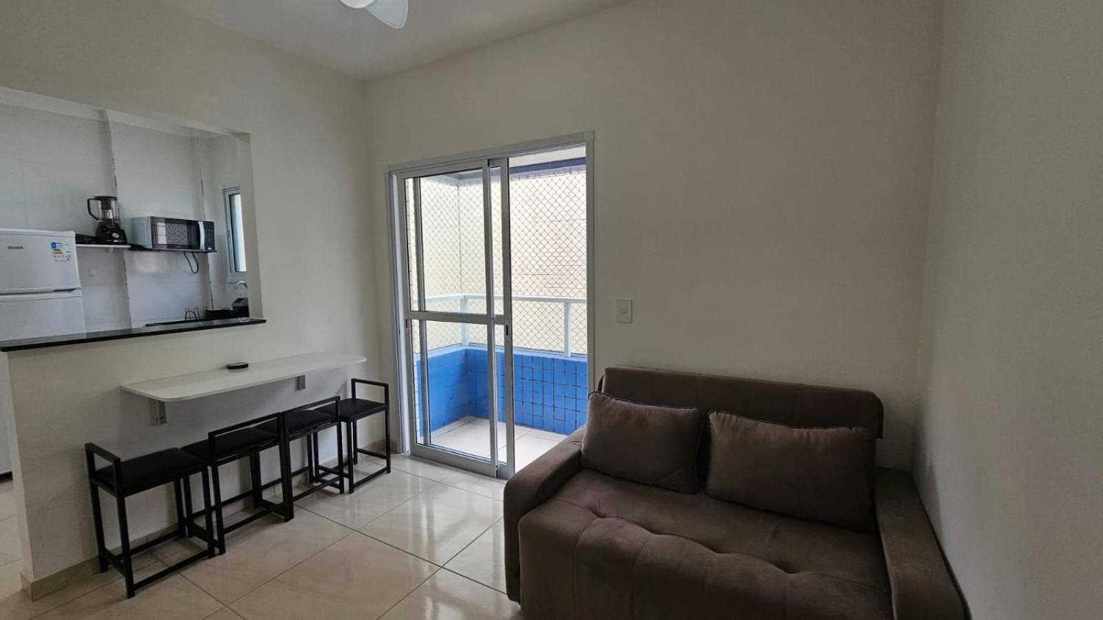 044 Aviacao Beira Mar - 1 Quarto - 10 Metros Da Praia - Wi Fi 300Mbps - Estacionamento Gratuito Praia Grande  Eksteriør billede