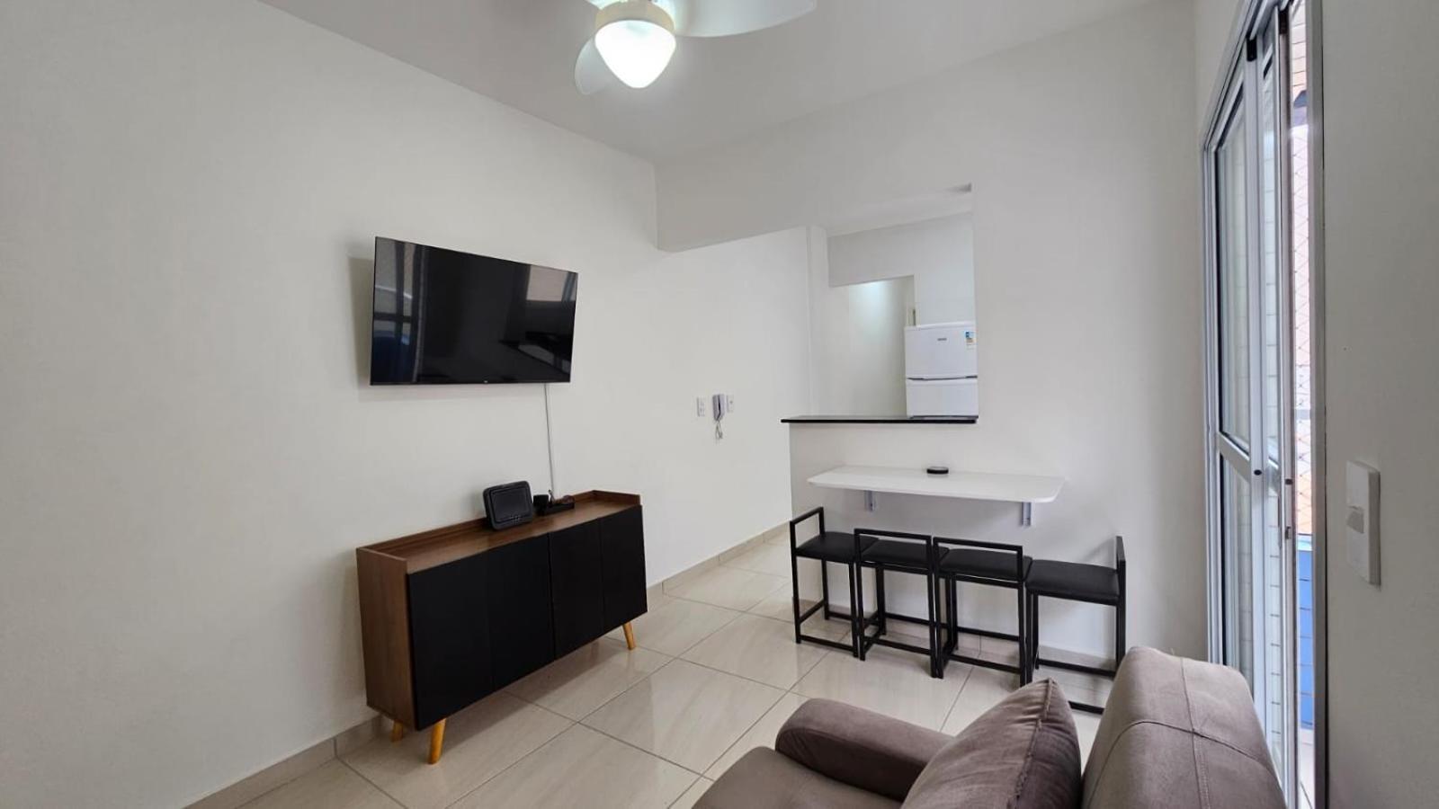 044 Aviacao Beira Mar - 1 Quarto - 10 Metros Da Praia - Wi Fi 300Mbps - Estacionamento Gratuito Praia Grande  Eksteriør billede